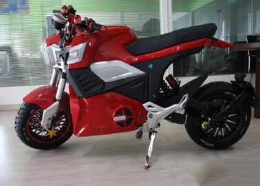 ประเทศจีน Direct Hub Motor Drive มอเตอร์ไฟฟ้ากีฬารถจักรยานยนต์ดิสก์เบรค 70km / H ความเร็วสูงสุด ผู้ผลิต